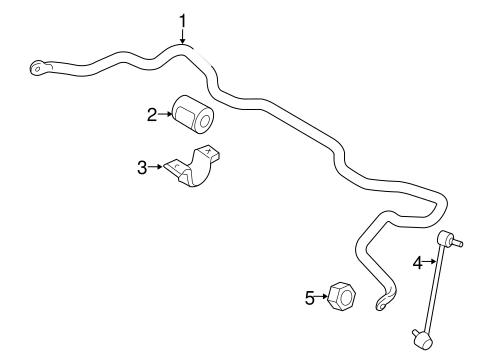 Verona STABILIZER BAR & COMPONENTS