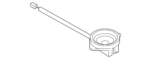 28153JL00B QTR PNL SPEAKER, LEFT