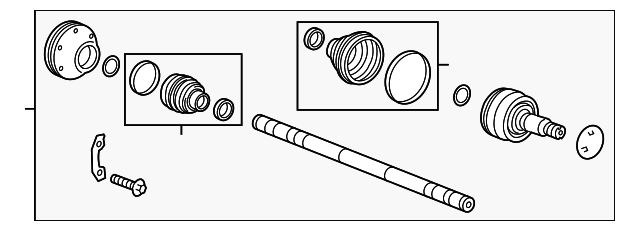 23117792 Деталь AXLE ASSY, RIGHT