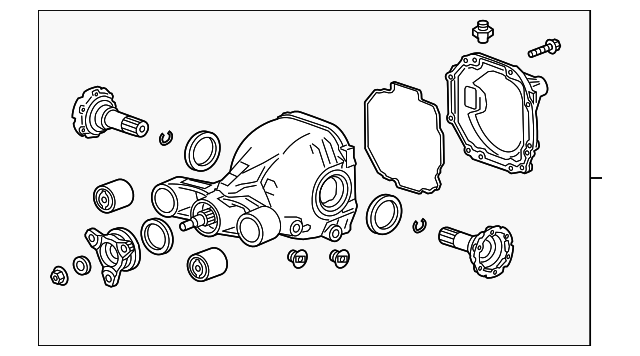 23156300 DIFRNTAL ASSY