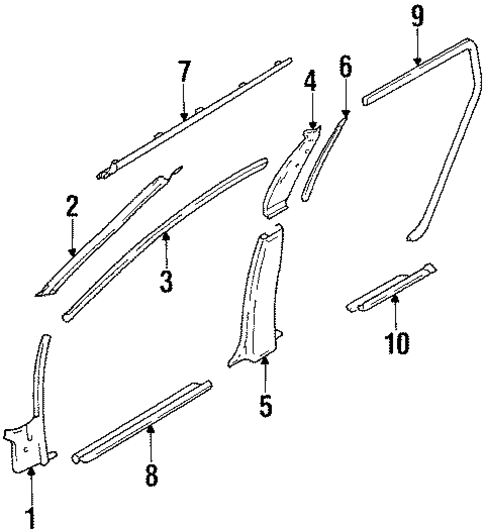 Corolla PASSENGER COMPARTMENT TRIM