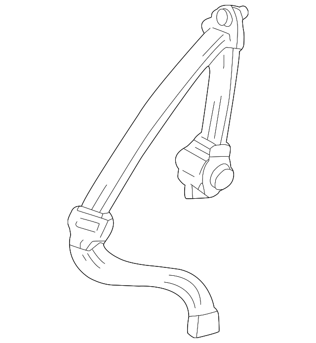 6C3Z-78611B69-BAA Деталь RETRACTOR ASSY, LEFT