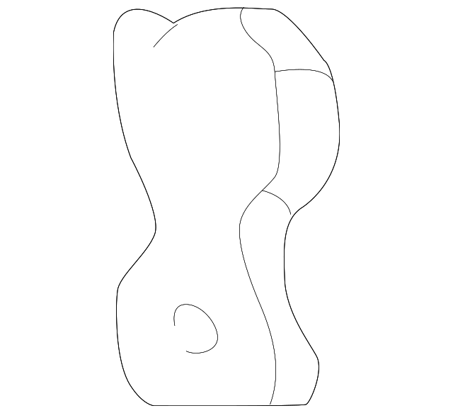 3C3Z-7860262-AAA Деталь COVER, RIGHT
