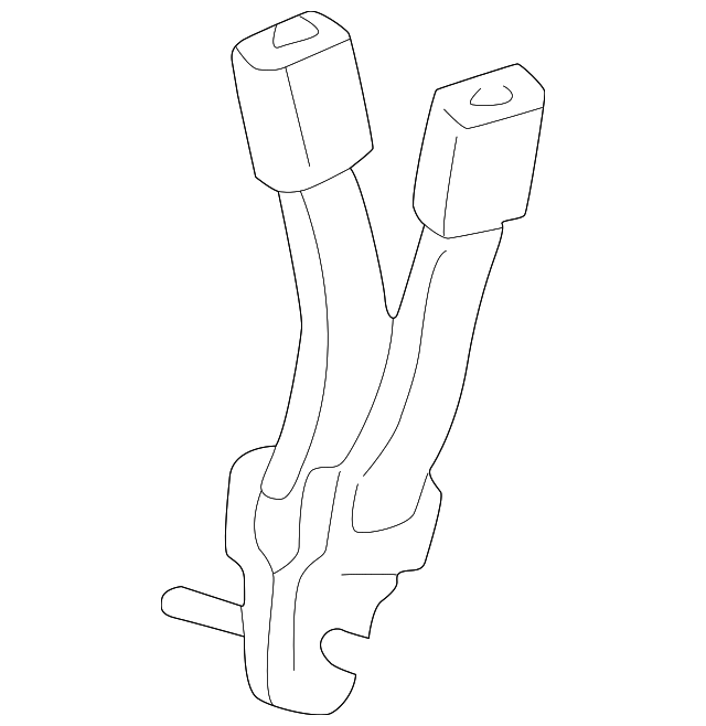 YC3Z-78600A38-AAA Деталь BUCKLE