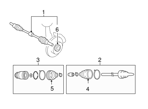 6 DRIVE AXLES