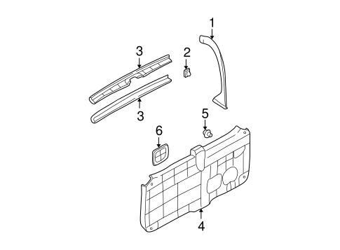 Santa Fe INTERIOR TRIM