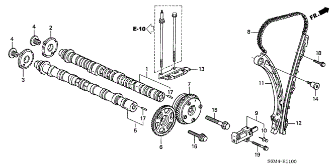 RSX CAMSHAFT - CAM CHAIN