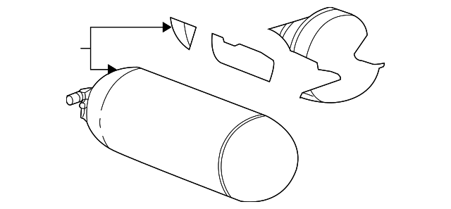53015147AB Деталь TANK, RIGHT