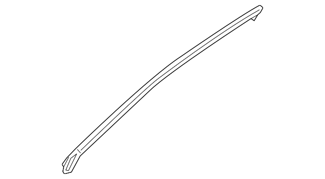 82150-4Z000 UPPER W'STRIP, LEFT