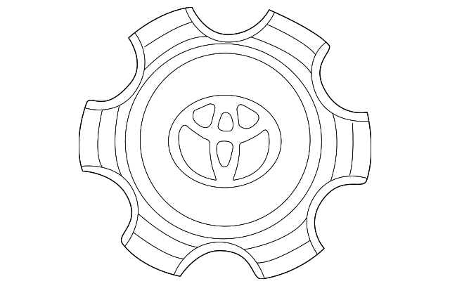 42603-35760 Деталь CENTER CAP