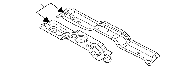 5155191AA Деталь SEAT C'MEMBER REINFORCEMENT