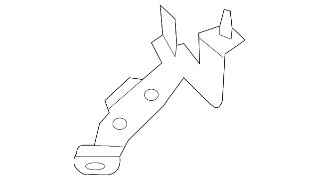 217454GA0A RESERVOIR TANK BRACKET