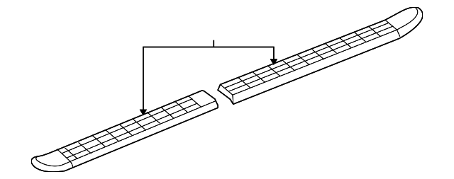 88961671 Деталь STEP PAD, LEFT