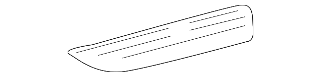 F2UZ1523712A Деталь TRIM PANEL, LEFT