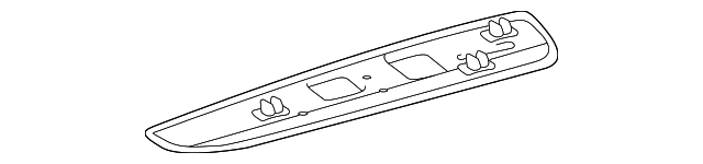63486-08020 Деталь SIDE RAIL CUSHION, RIGHT