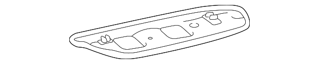 63488-08020 Деталь SIDE RAIL CUSHION, RIGHT