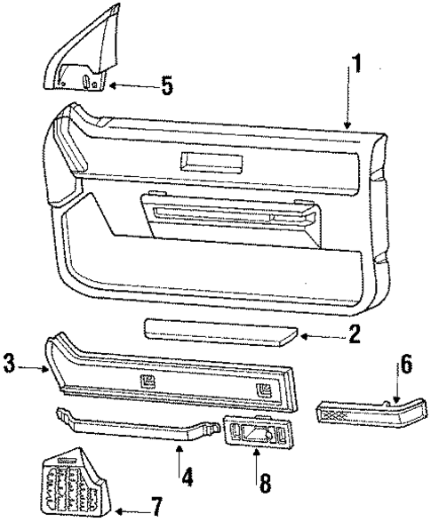 Skylark INTERIOR TRIM