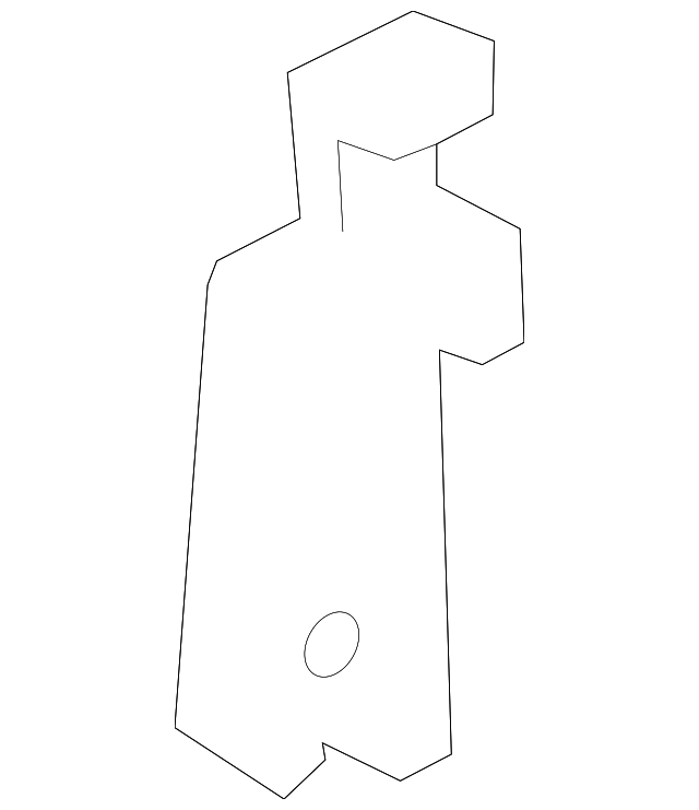 10150234 Деталь SIDE BRACE, RIGHT