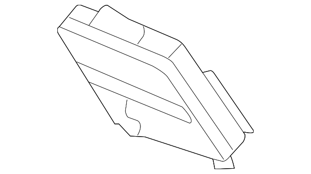 15850056 Деталь MODULE, LEFT