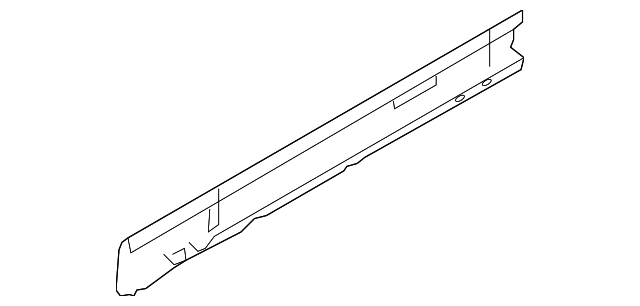 65170-1M000 Деталь ROCKER REINF, LEFT