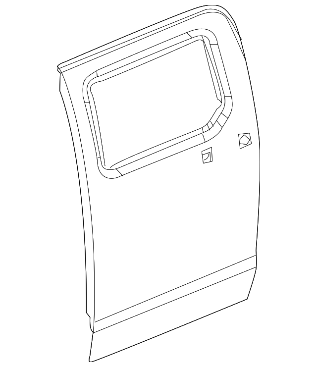 94716489 Деталь OUTER PANEL, LEFT