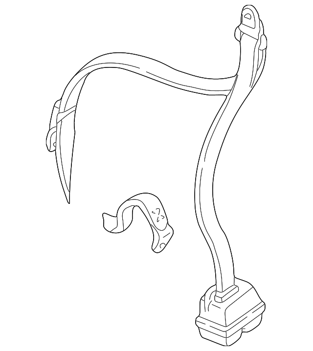 12375415 Деталь RETRACTOR ASSY, LEFT