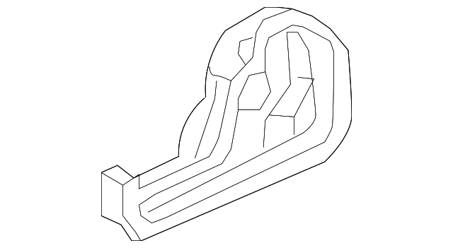 81238-S2A-A51ZA Деталь COVER, R. RECLINING *NH167L* (GRAPHITE B