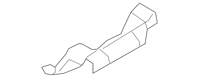 97010-2B001 Деталь REAR DUCT