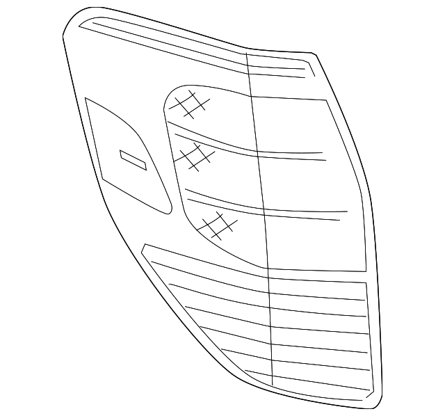 81561-42100 Деталь LENS & HOUSING, LEFT