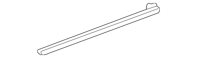 25701038 Деталь BODY SIDE MLDG, RIGHT