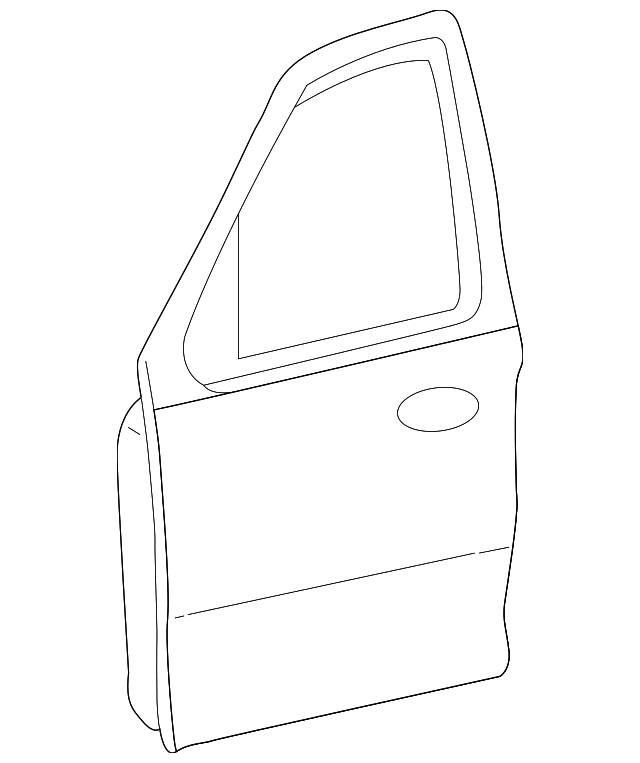 EC01-58-020P Деталь DOOR SHELL, RIGHT