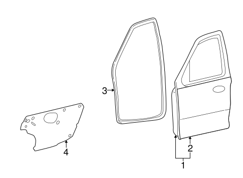 Tribute DOOR & COMPONENTS 2