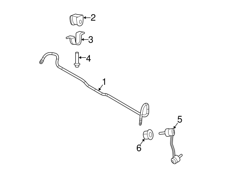 Sprinter 3500 STABILIZER BAR & COMPONENTS