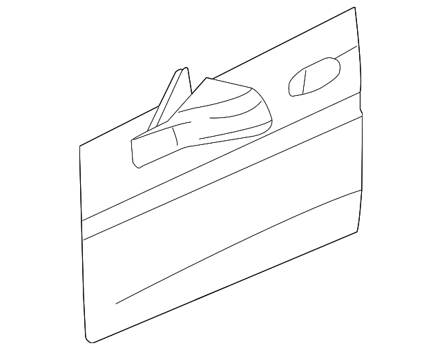 25951189 Деталь OUTER PANEL, LEFT