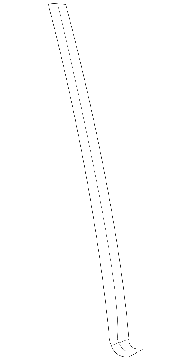 25860500 Деталь REAR W'STRIP, RIGHT