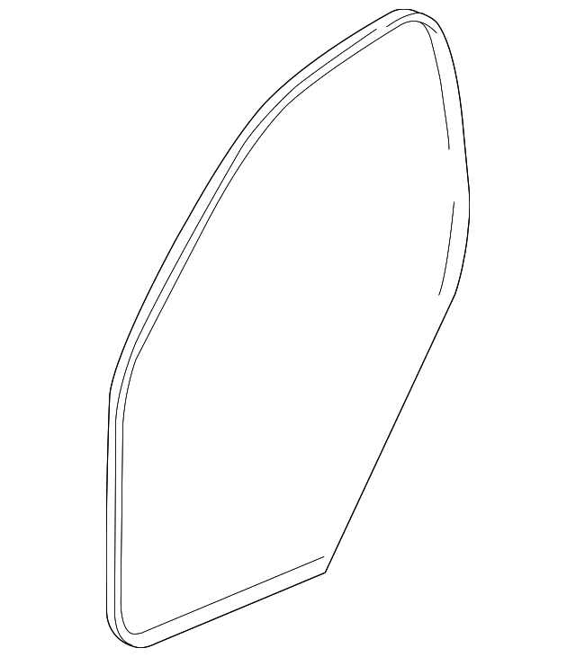 20954941 Деталь DOOR W'STRIP, RIGHT