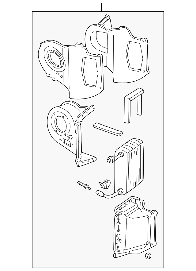 YL5Z-19850-CC EVAPORATOR ASSY