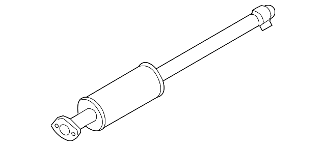 FL3Z-5A212-A Деталь FRONT PIPE