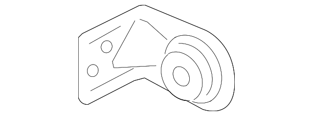 FL3Z-5260-B Деталь MUFFLER FRONT BRACKET