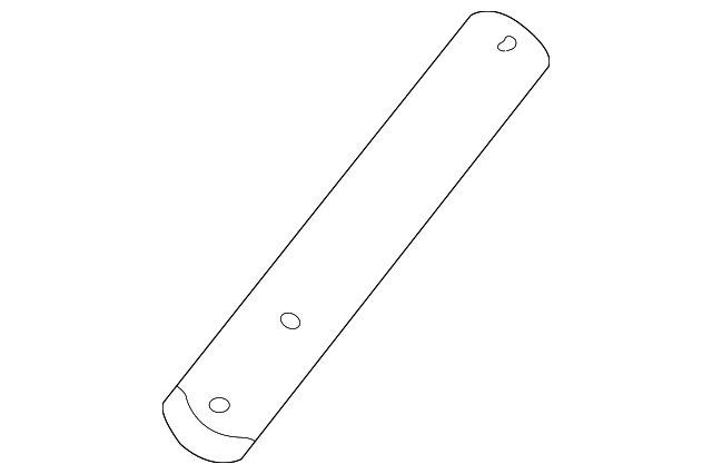 208-616-01-17 Деталь SUPPORT BRACE, LEFT