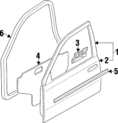 Q45 DOOR & COMPONENTS