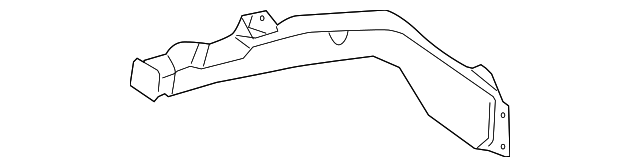 55972-50060 Деталь DEFROSTER DUCT, RIGHT