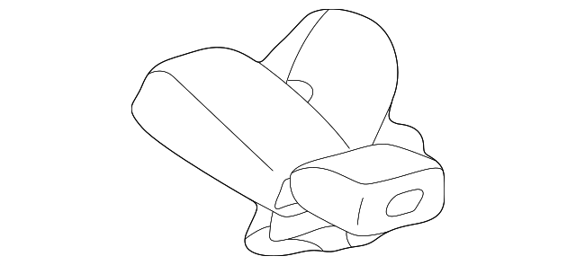 89830-3W500GAH Деталь BUCKLE, LEFT