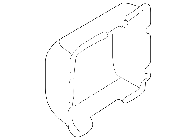 89897-3W000 Деталь RETRACTOR COVER, LEFT