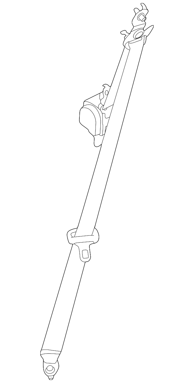 89820-3W500GAH Деталь SEAT BELT ASSY, RIGHT