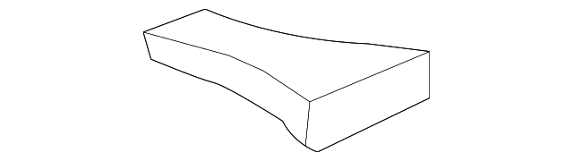15172448 Деталь SUNROOF FRAME BRACKET, LEFT