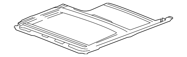 25810291 Деталь SUNROOF FRAME