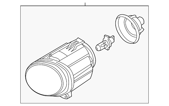 63-17-6-920-886 FOG LAMP ASSY, RIGHT
