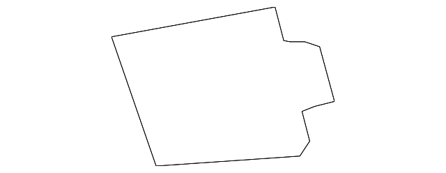 1MK93DW1AA Деталь REAR PILLAR TRIM FRONT COVER, LEFT
