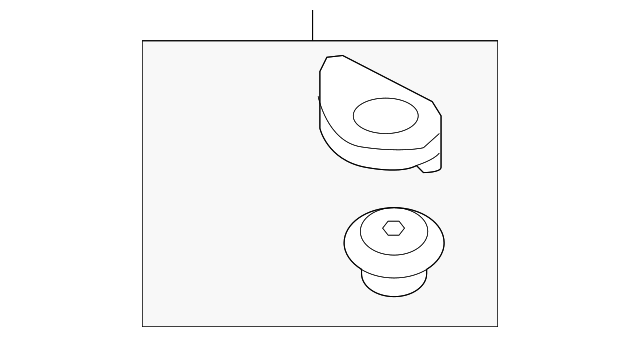 25333-3W100 Деталь RADIATOR ASSY UPPER BRACKET, LEFT